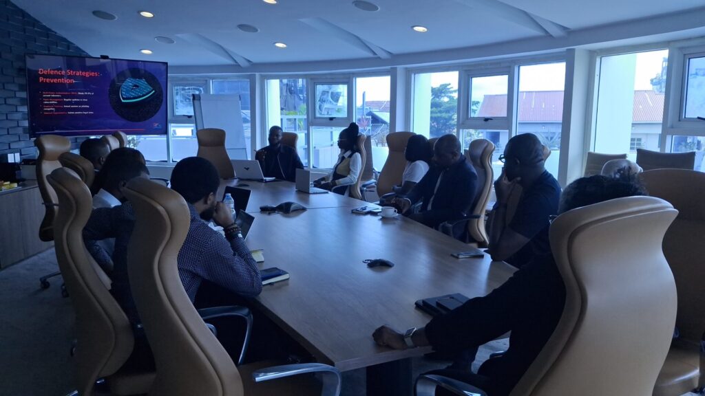 A session taking place in a conference room